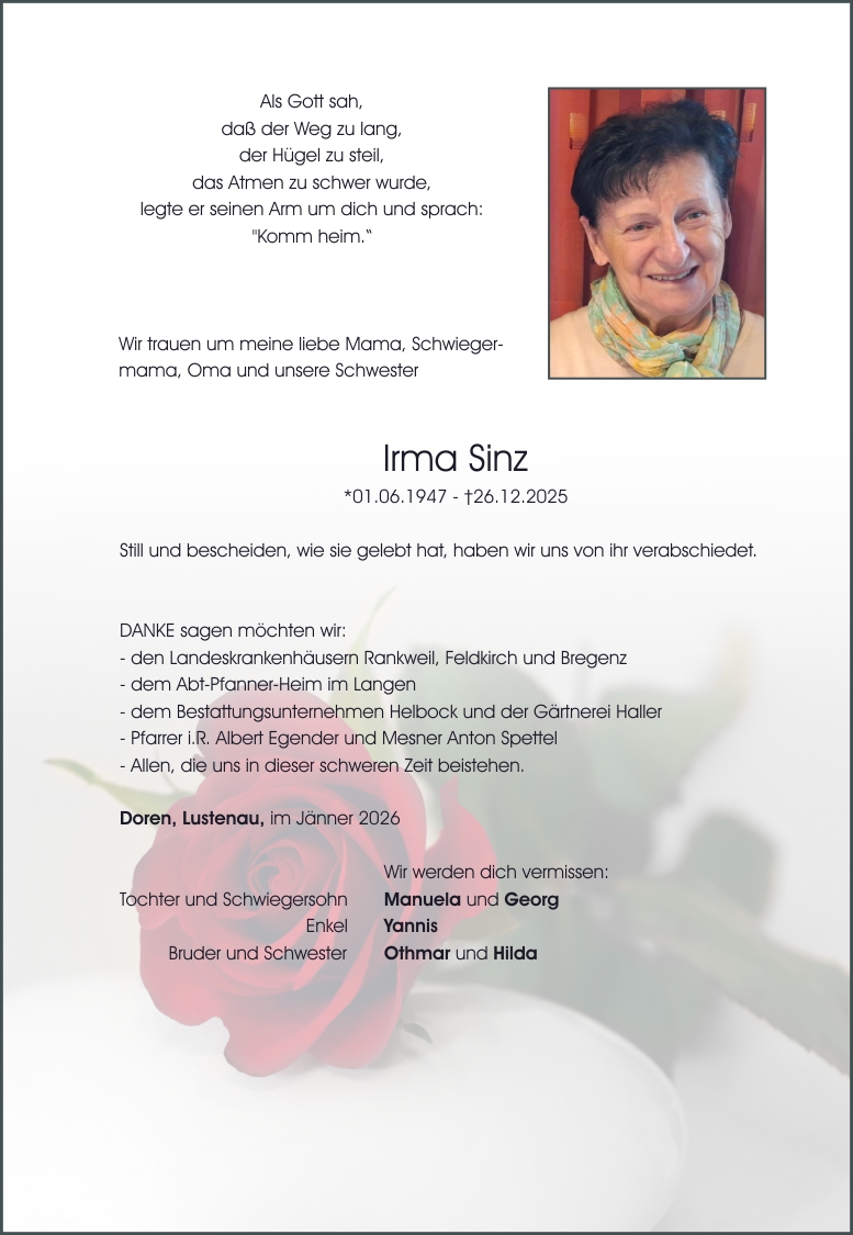 Irma Sinz